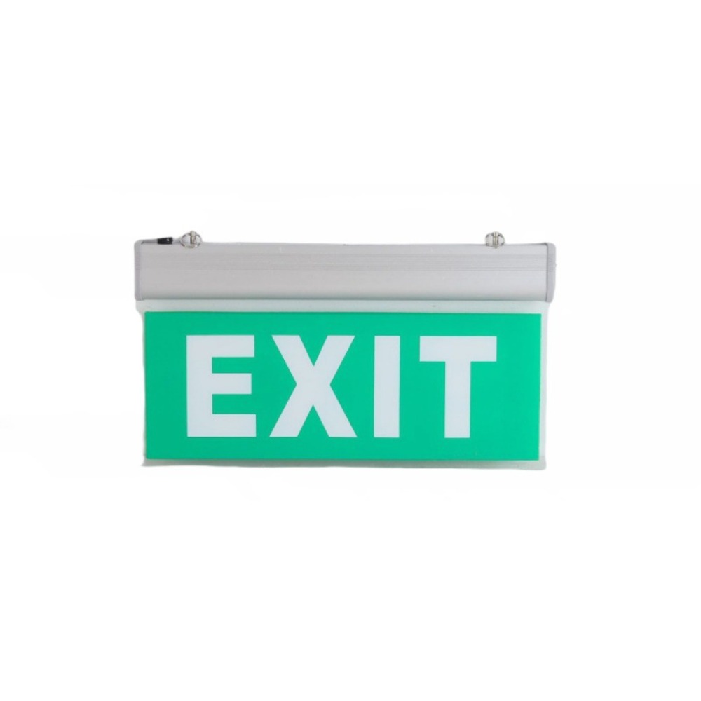Emergency Exit Sign - Commercial LED Emergency Sign Lamp Green
