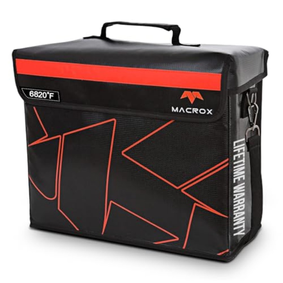 Fire Safe Document - Fireproof and Waterproof Document Bag with