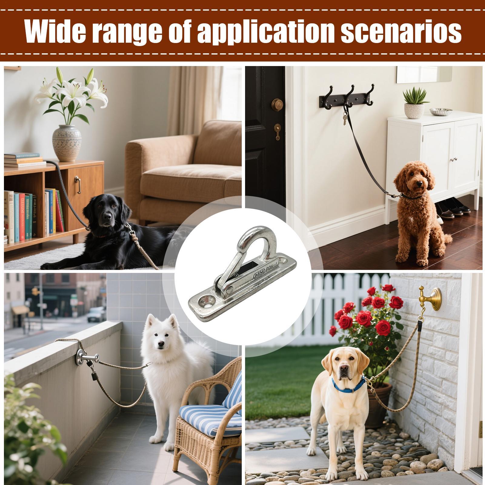Security Chain Door - Dog Leashes Holder for Wall Pet