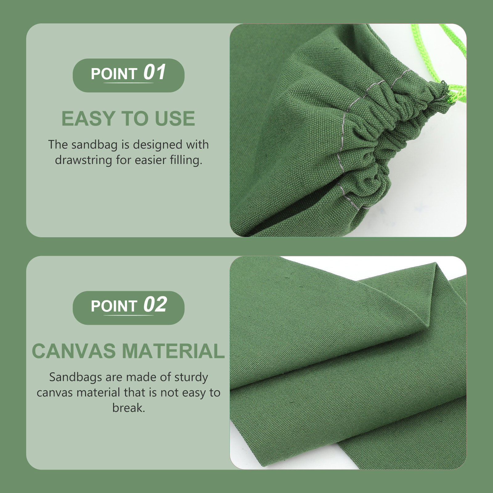 Flood Barrier Bag - 1pc Flood Sand Bag Heavy Duty