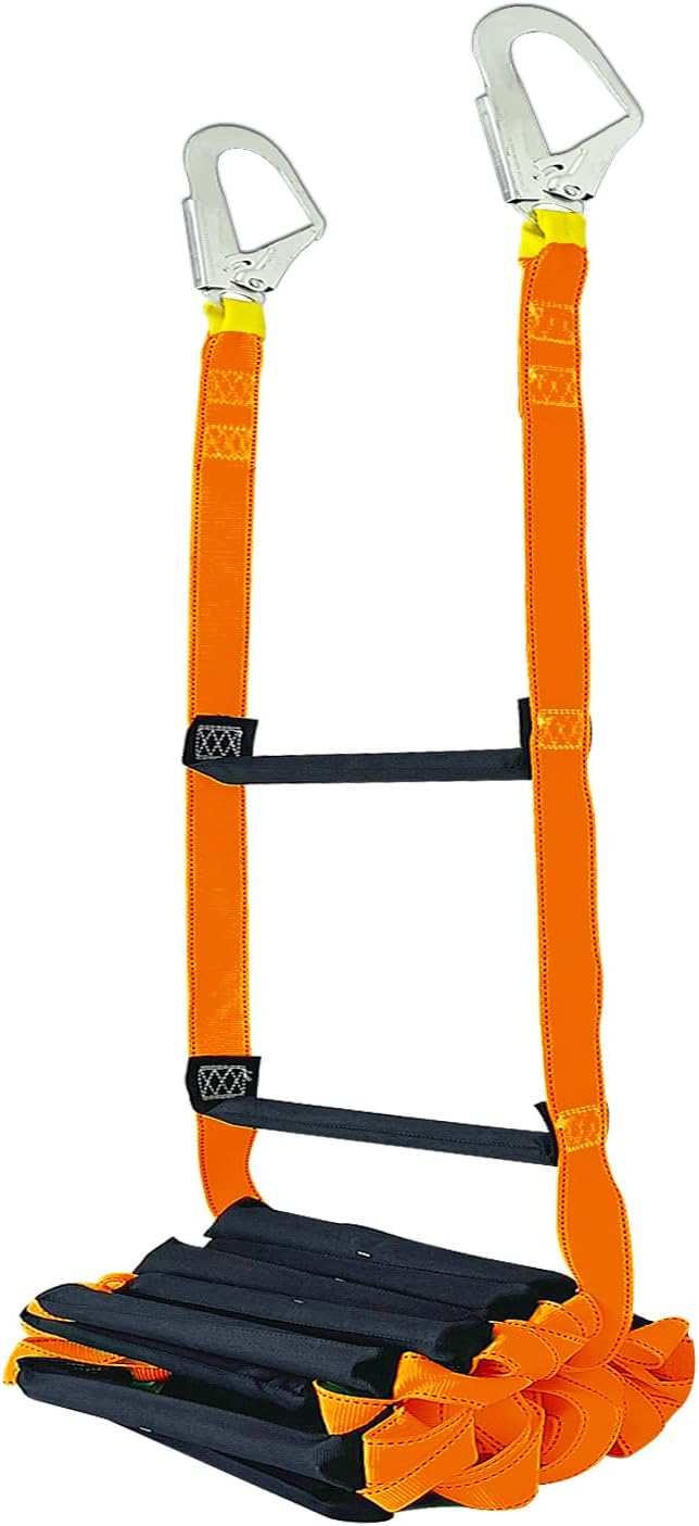 Fire Escape Ladder - 33.1ft Emergency Fire Escape Ladder with