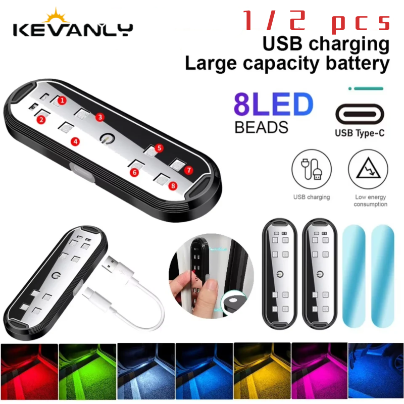 Car Door Lights LED Colorful F – Emergency Exit Sign Bewertung und Preis