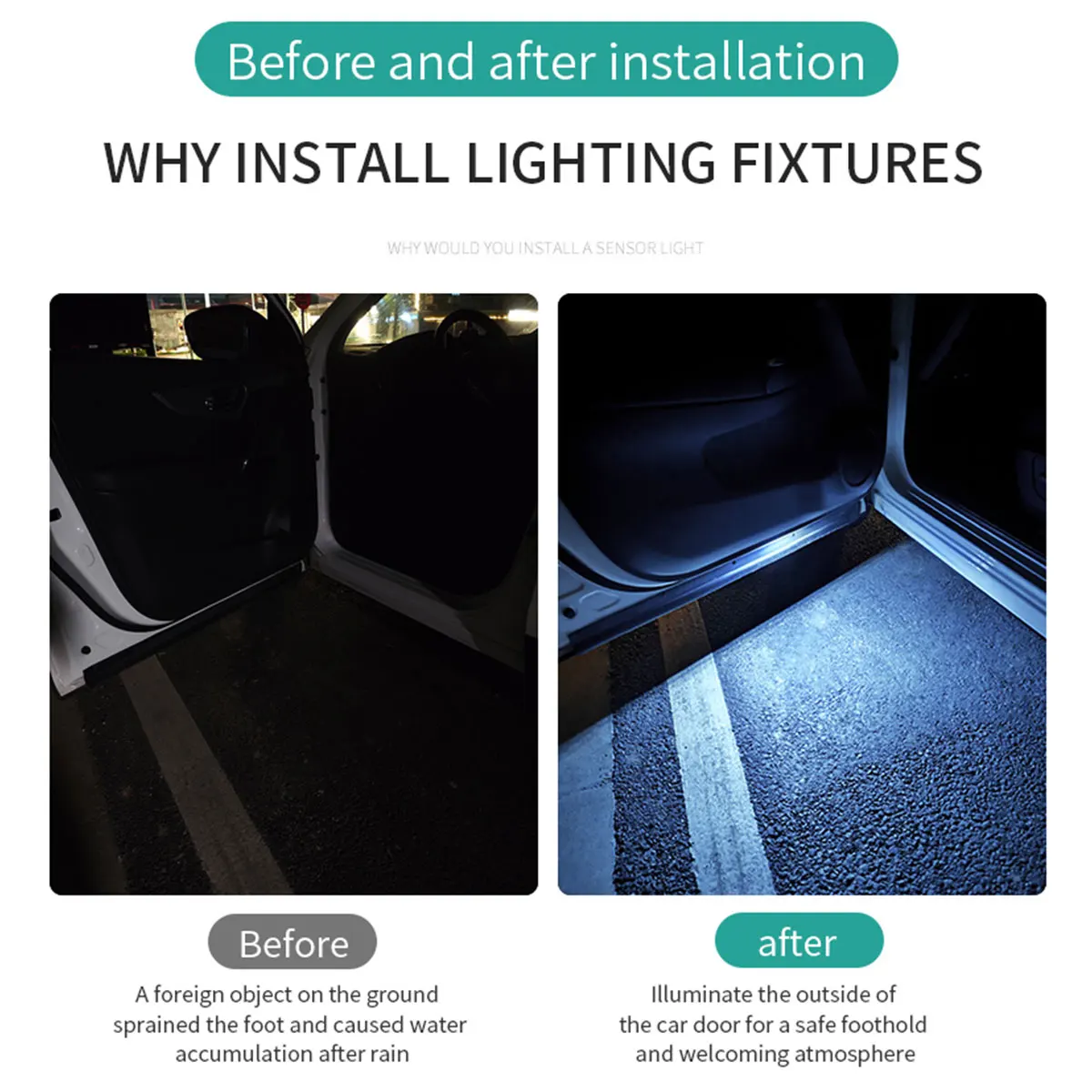 Car Door Lights LED Colorful F – Emergency Exit Sign Bewertung und Preis