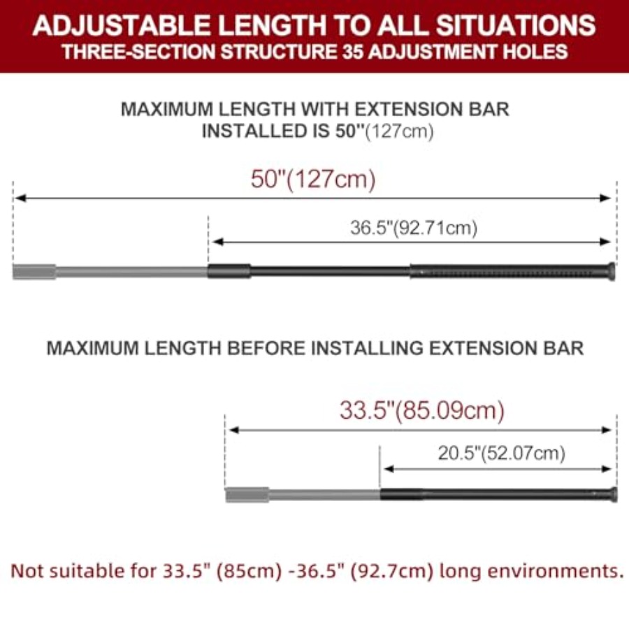 Sliding Door Security Bar, Hea – Window Lock Bar Bewertung und Preis