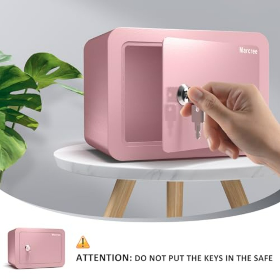 0.23 Cubic Small Safe Box for  – Lockbox Key Secure Bewertung und Preis