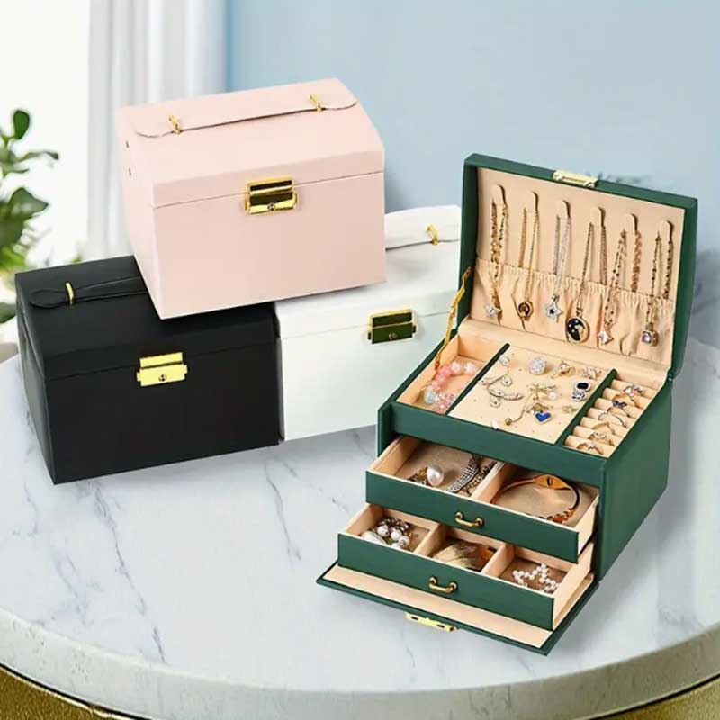 Three Drawer Handheld Jeweller – Lockbox Key Secure Bewertung und Preis