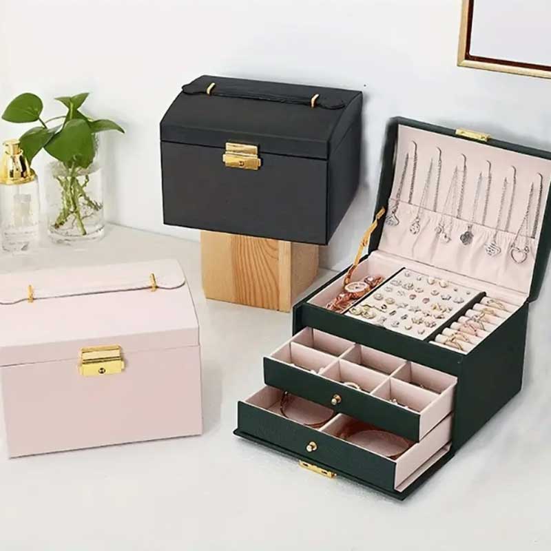 Three Drawer Handheld Jeweller – Lockbox Key Secure Bewertung und Preis