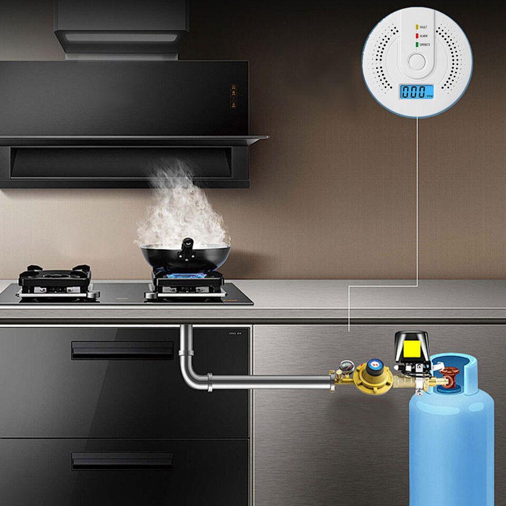 Digital Carbon Monoxide Detect – Smoke Detector Interconnected Bewertung und Preis