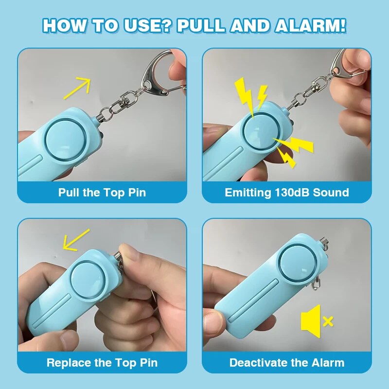 Personal Security Alarm Self D – Personal Alarm Keychain Bewertung und Preis