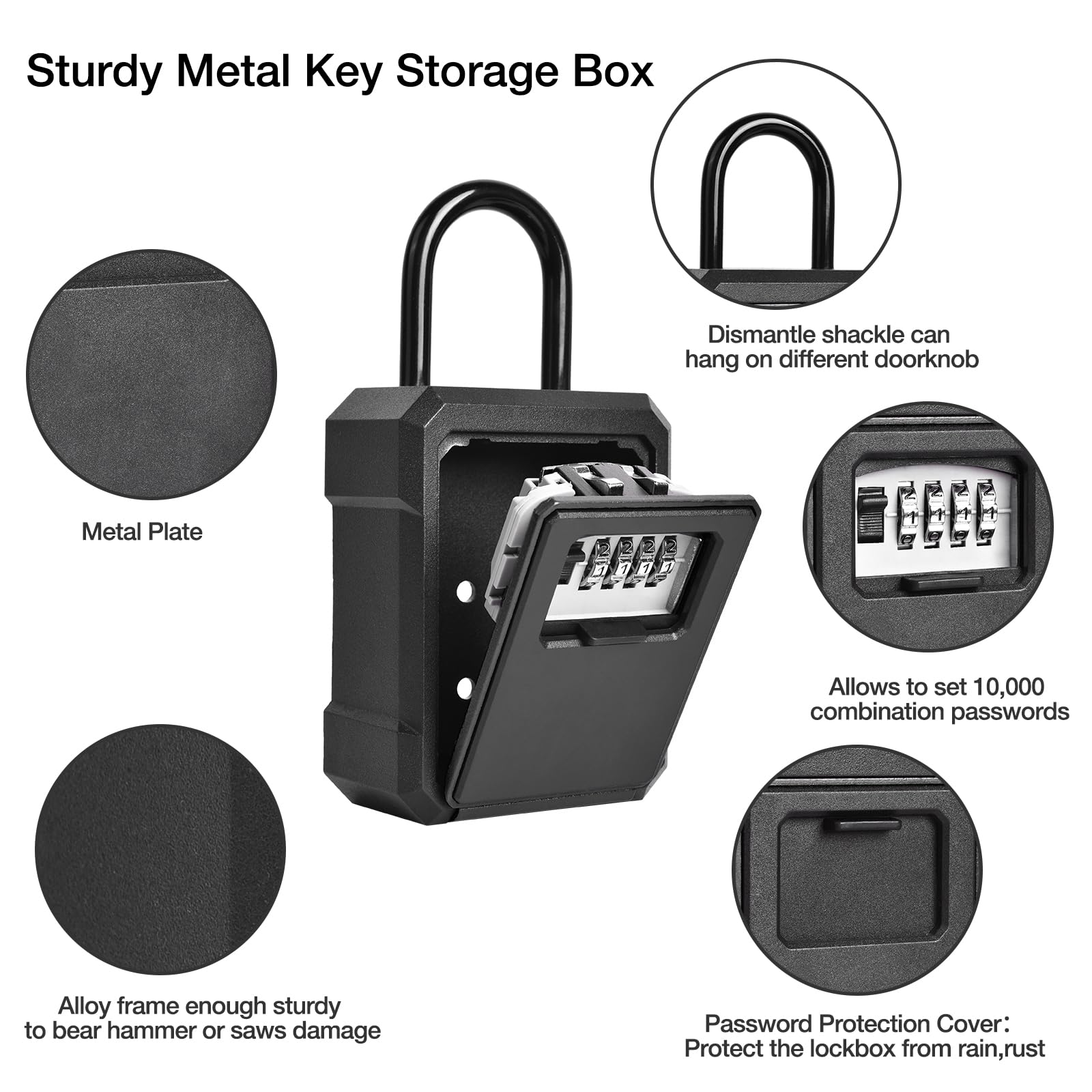 Alloy Security Key Lock Box Wa – Lockbox Key Secure Bewertung und Preis
