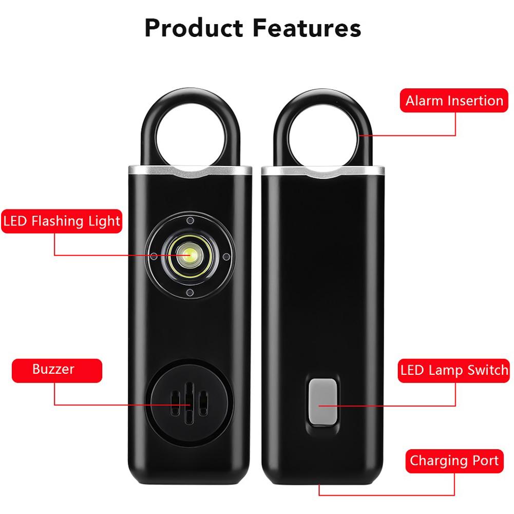 Anti-wolf Alert 130dB Loud Sel – Personal Alarm Keychain Bewertung und Preis