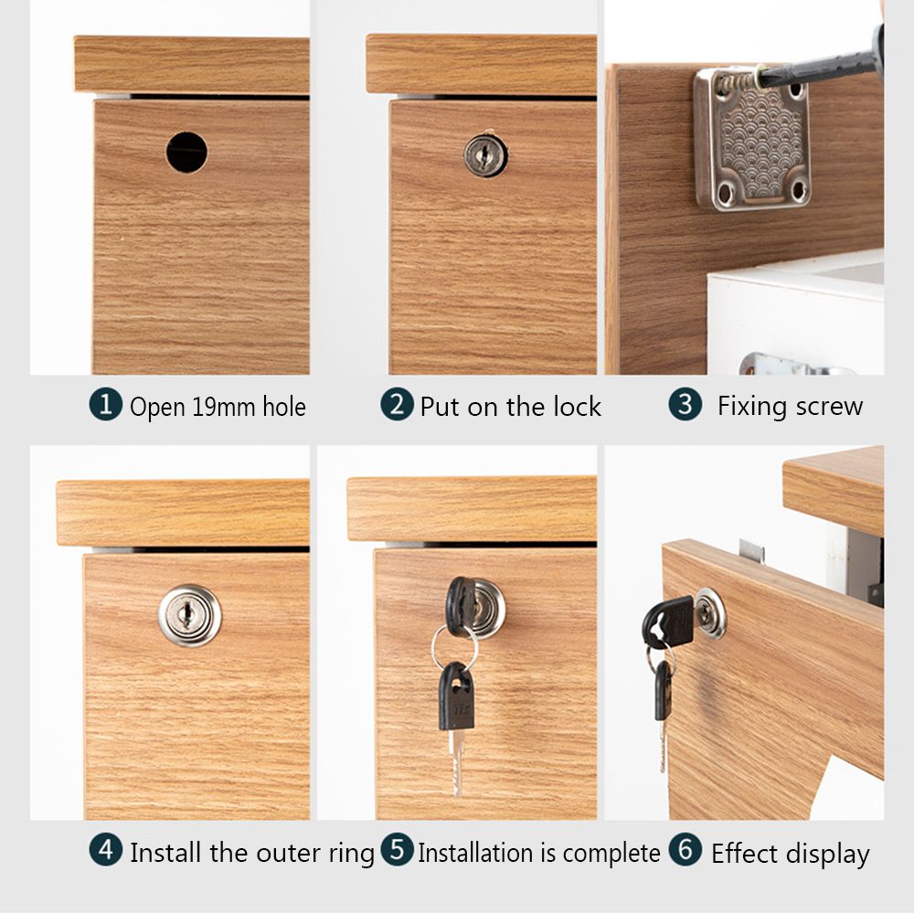 Zinc Alloy Drawer Lock Burglar – Medicine Cabinet Lock Bewertung und Preis