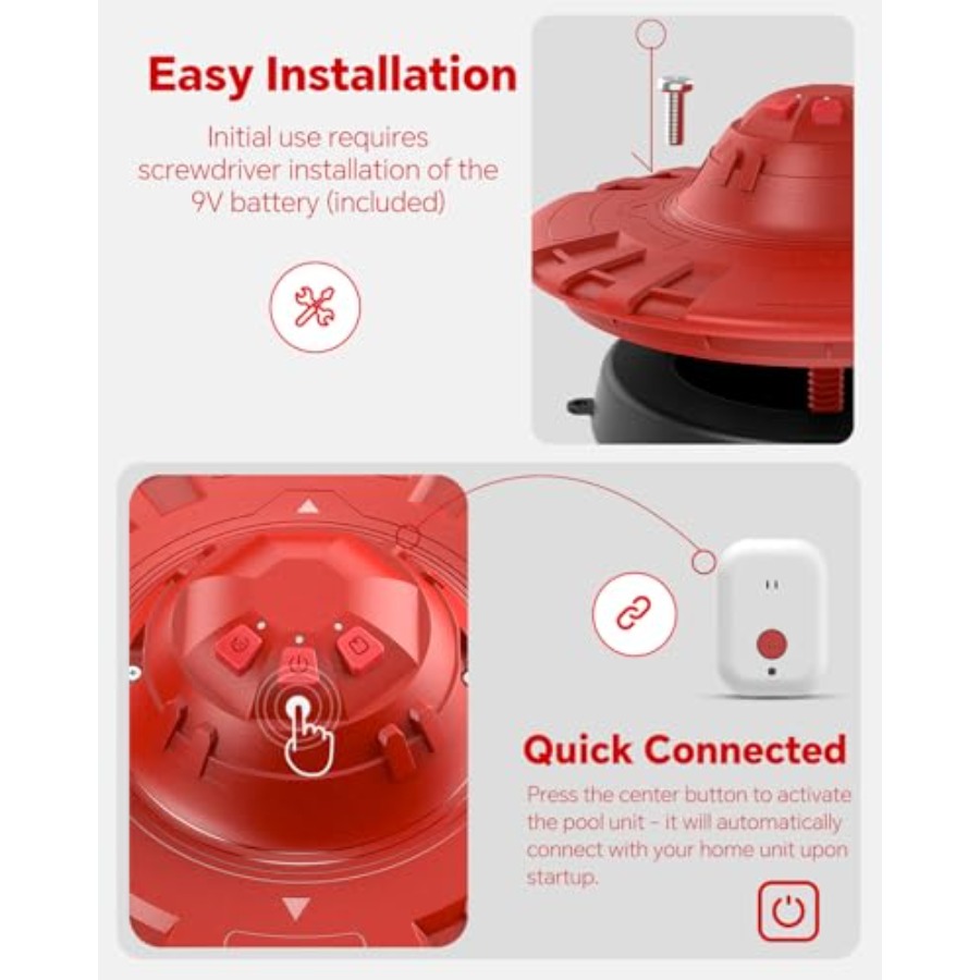 Pool Alarm Floating Safety Ala – Pool Alarm Float Bewertung und Preis
