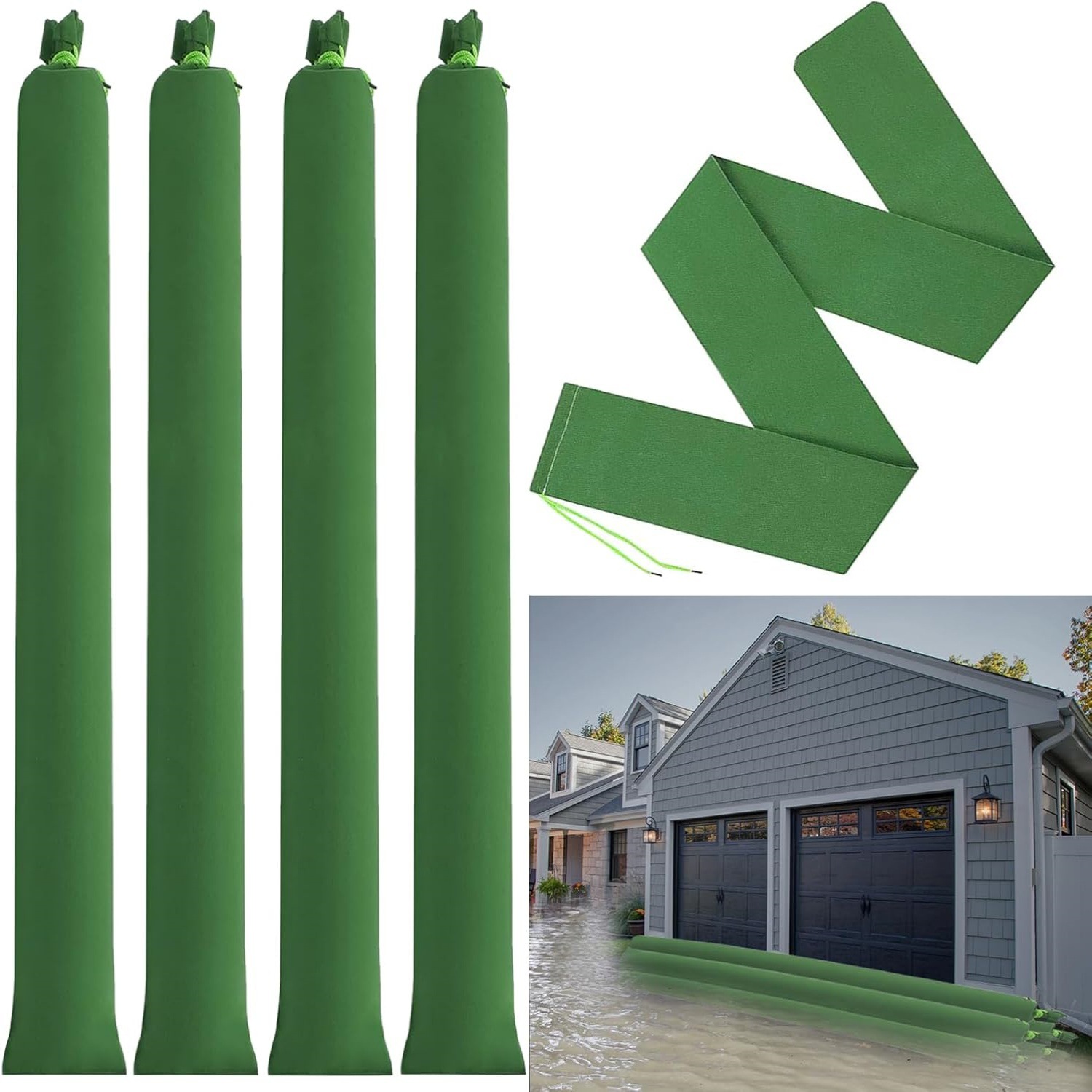 2Pcs Sand Bags Thickened Long  – Flood Barrier Bag Bewertung und Preis
