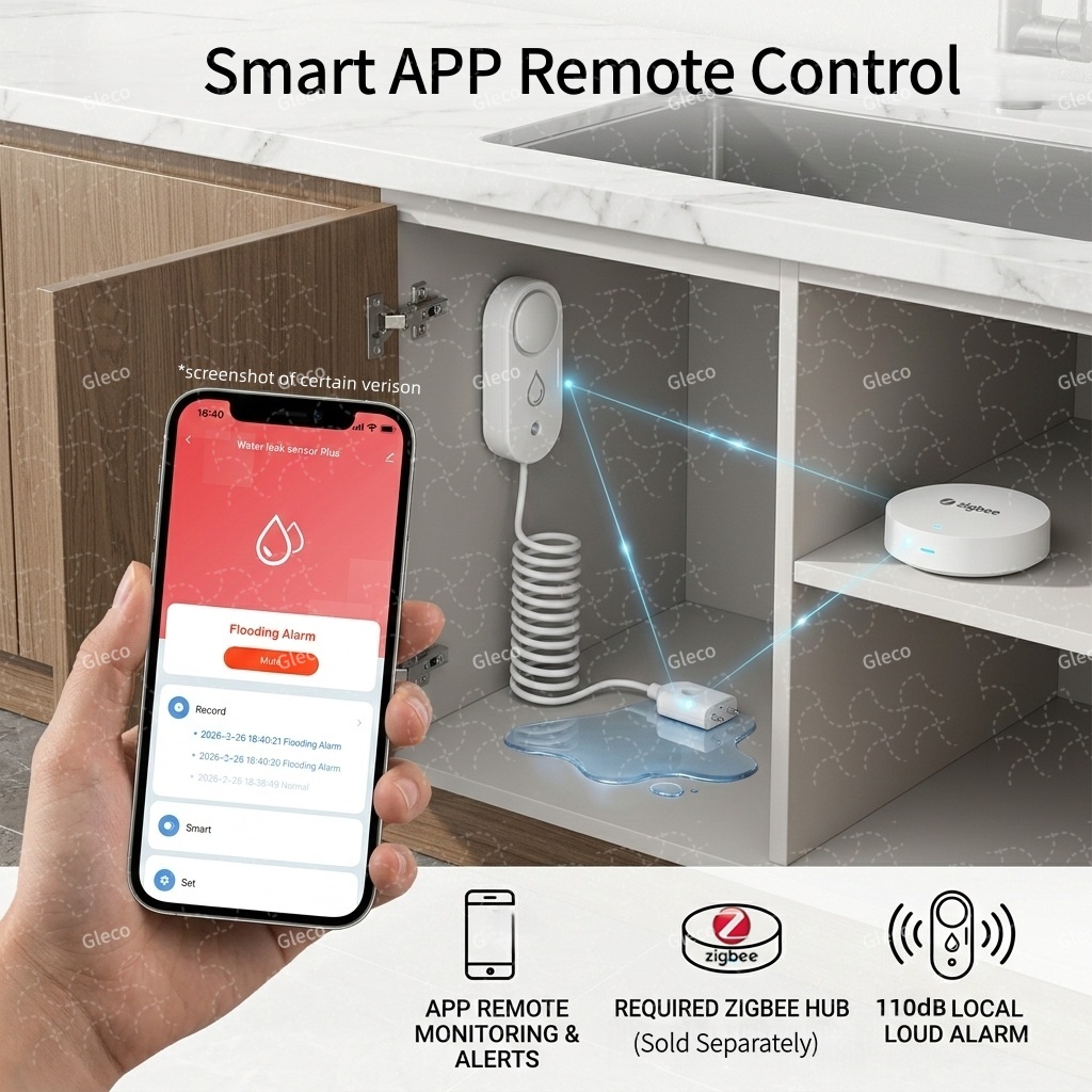 Zigbee Water Leak Sensor Flood – Water Alarm Sensor Bewertung und Preis