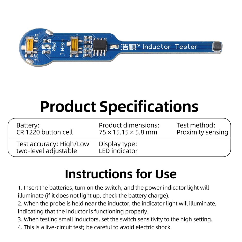 Electromagnetic Induction Test – Co Detector Plug Bewertung und Preis