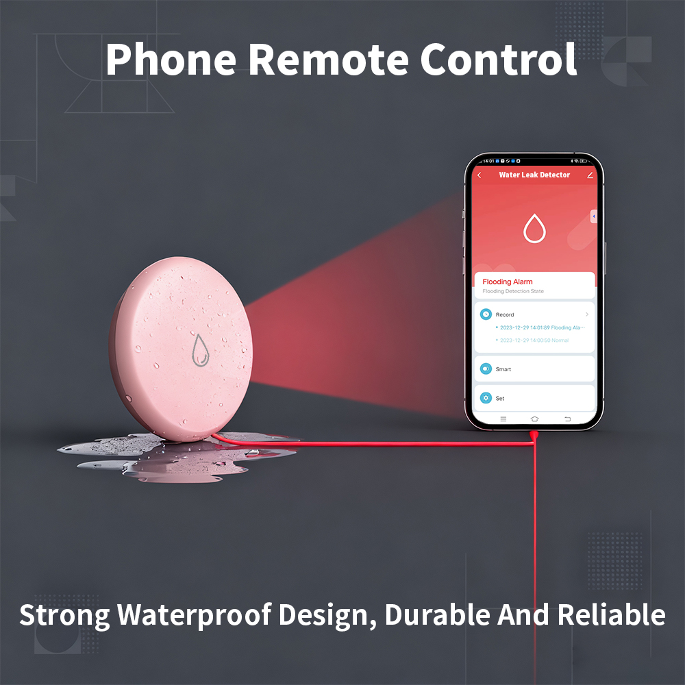 Tuya Zigbee Leakage Sensor LED – Water Alarm Sensor Bewertung und Preis