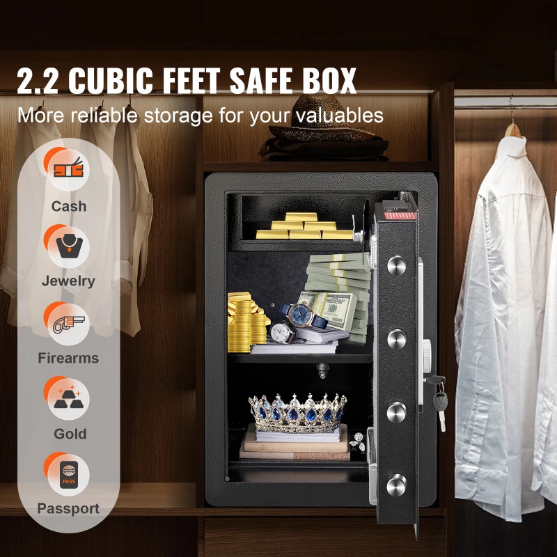 SucceBuy Electric Safe 2.2/1.8 – Fire Safe Document Bewertung und Preis