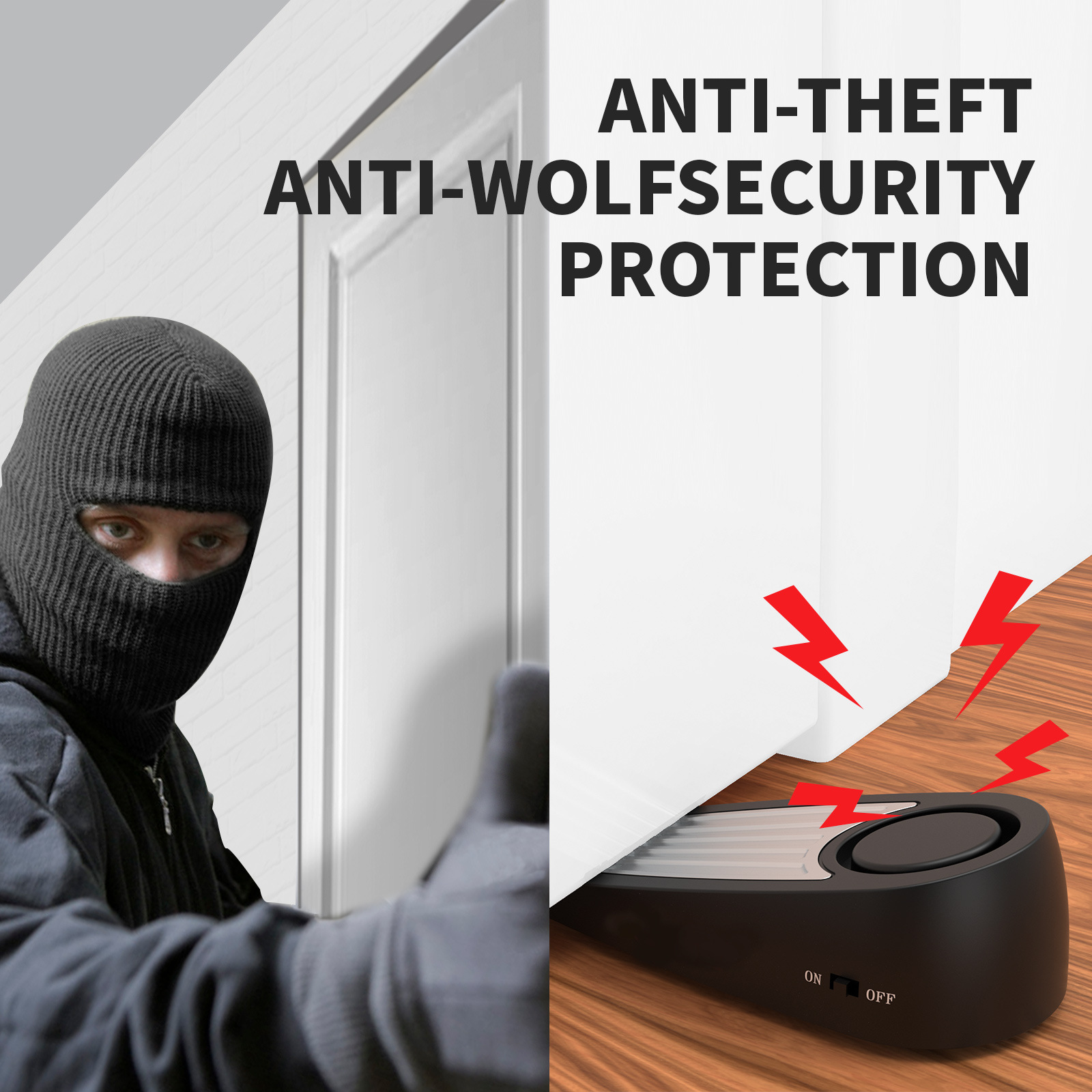 Wireless 130dB Door Stop Alarm – Door Stop Alarm Bewertung und Preis