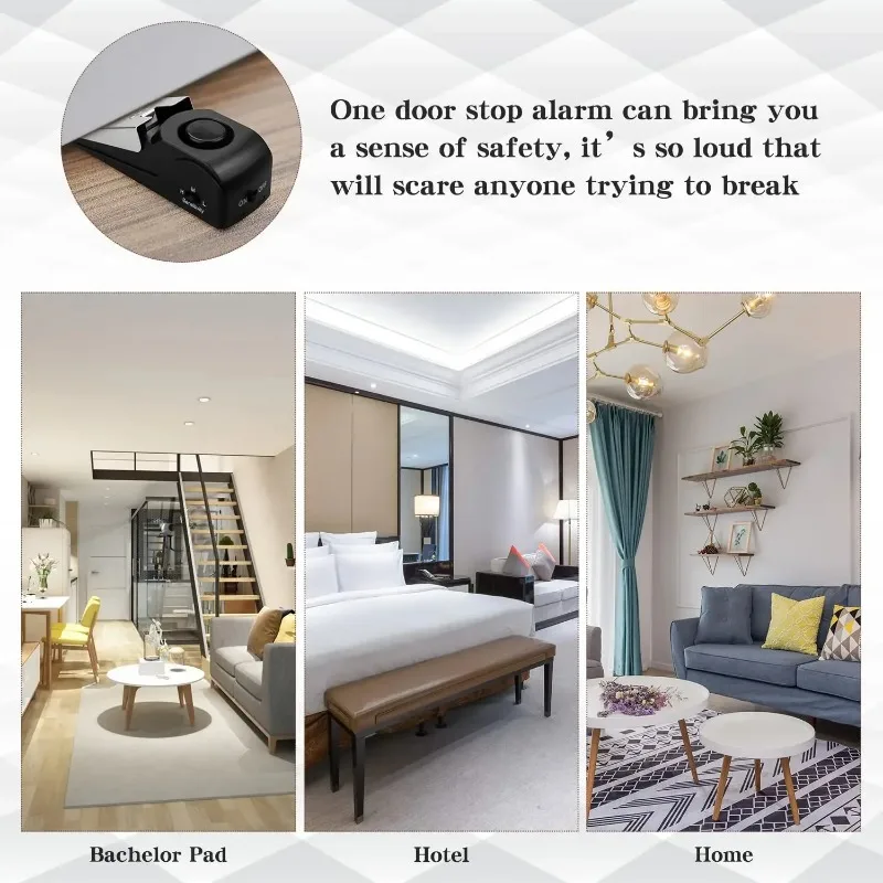 ZEXEF mini security protection – Door Stop Alarm Bewertung und Preis