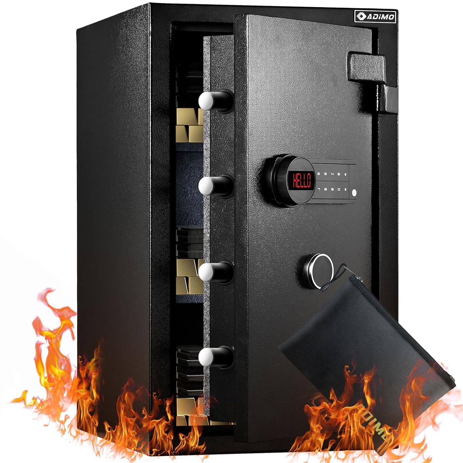 Heavy-Duty Fireproof Safe Box  – Fire Safe Document Bewertung und Preis