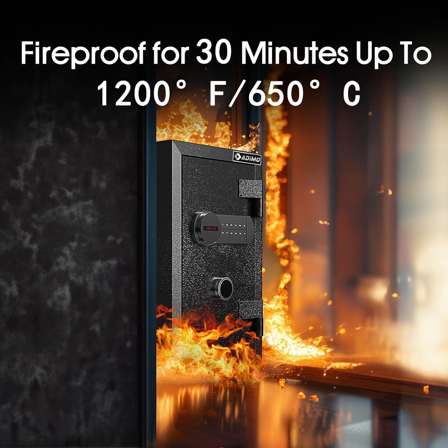 Heavy-Duty Fireproof Safe Box  – Fire Safe Document Bewertung und Preis