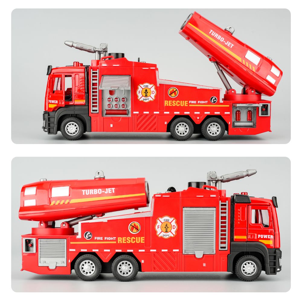 New Alloy Fire Truck Toy Large – Fire Escape Ladder Bewertung und Preis