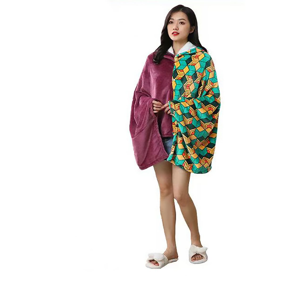 Anime Flannel Blanket Hoodie S – Fire Blanket Kitchen Bewertung und Preis