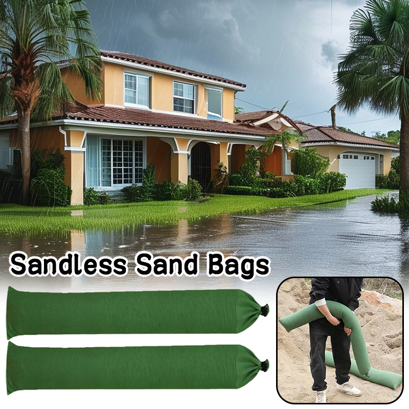 2 Pcs Sandless Sand Bags Anti  – Flood Barrier Bag Bewertung und Preis