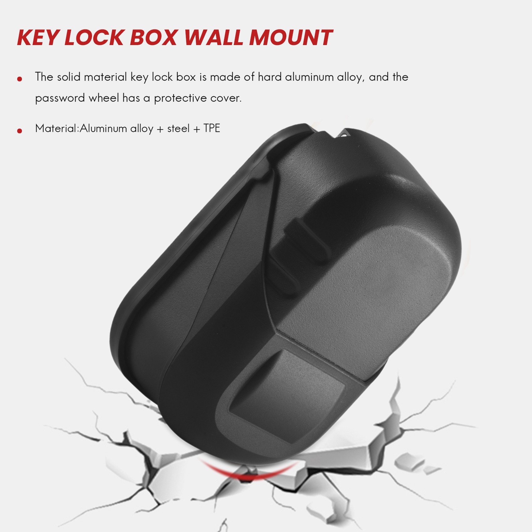A25P Key Lock Box Wall Mount 4 – Lockbox Key Secure Bewertung und Preis