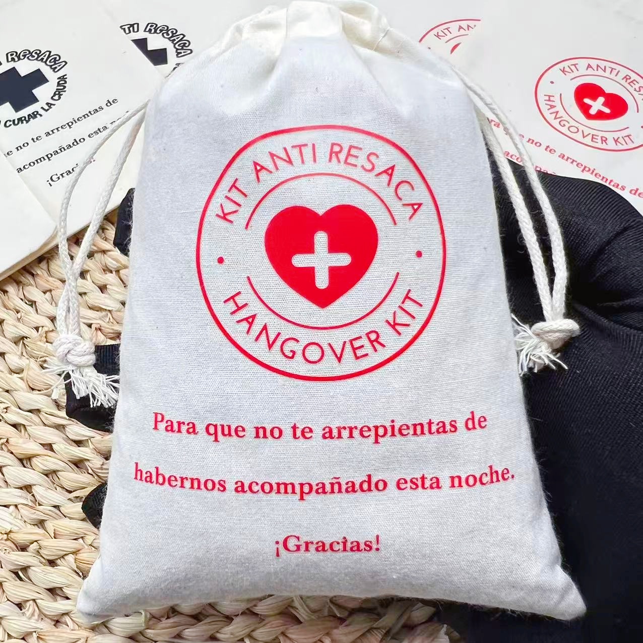 5PCS Spanish Hangover First Ai – First Aid Bag Kit Bewertung und Preis
