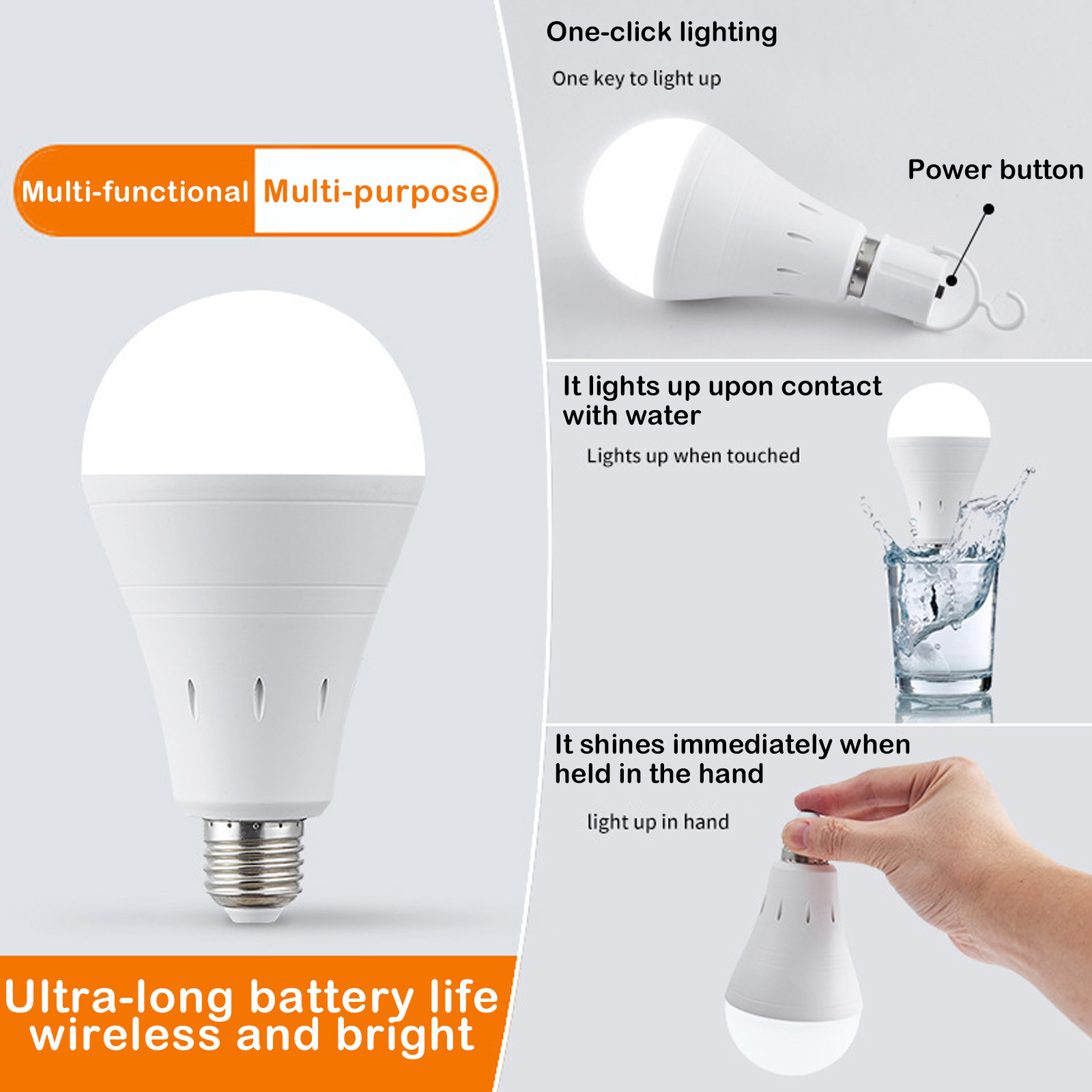 12W Rechargeable LED Emergency – Power Outage Light Bewertung und Preis