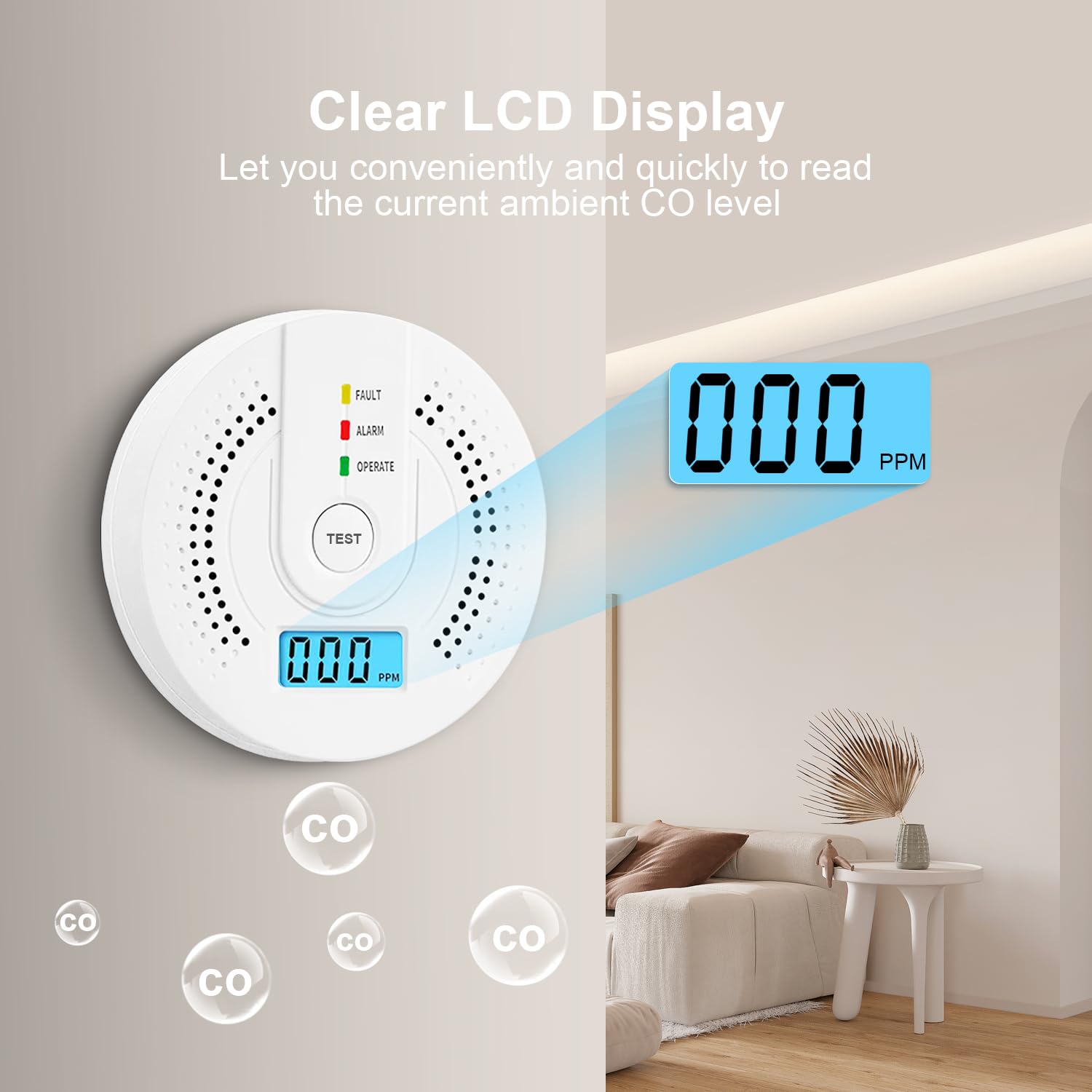 Carbon Monoxide Detector CO Ga – Smoke Detector Interconnected Bewertung und Preis