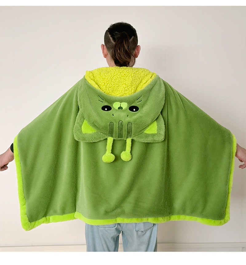 Cartoon Cute Alien Cat Hooded  – Fire Blanket Kitchen Bewertung und Preis
