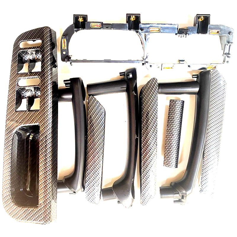 Carbon fiber pattern door hand – Window Lock Bar Bewertung und Preis