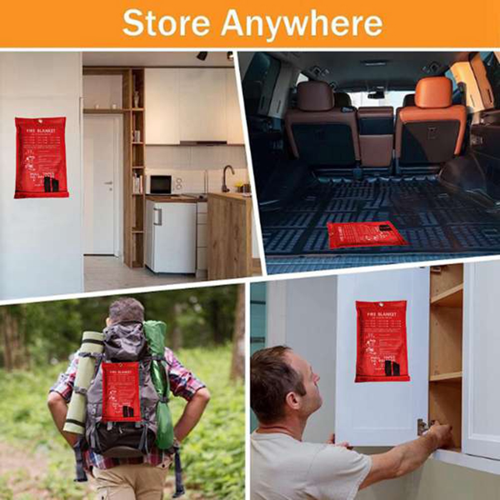 AED2-Emergency Fire Blanket, F – Fire Blanket Kitchen Bewertung und Preis
