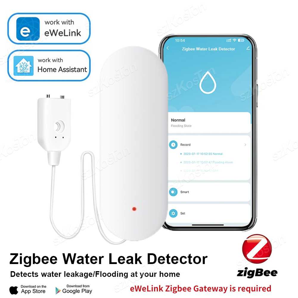 ZigBee 3.0 Water Leakage Senso – Water Alarm Sensor Bewertung und Preis