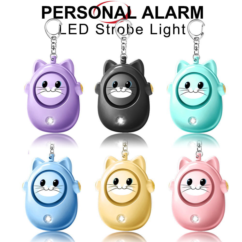 H8 2024 New Cute Cat Personal  – Personal Alarm Keychain Bewertung und Preis
