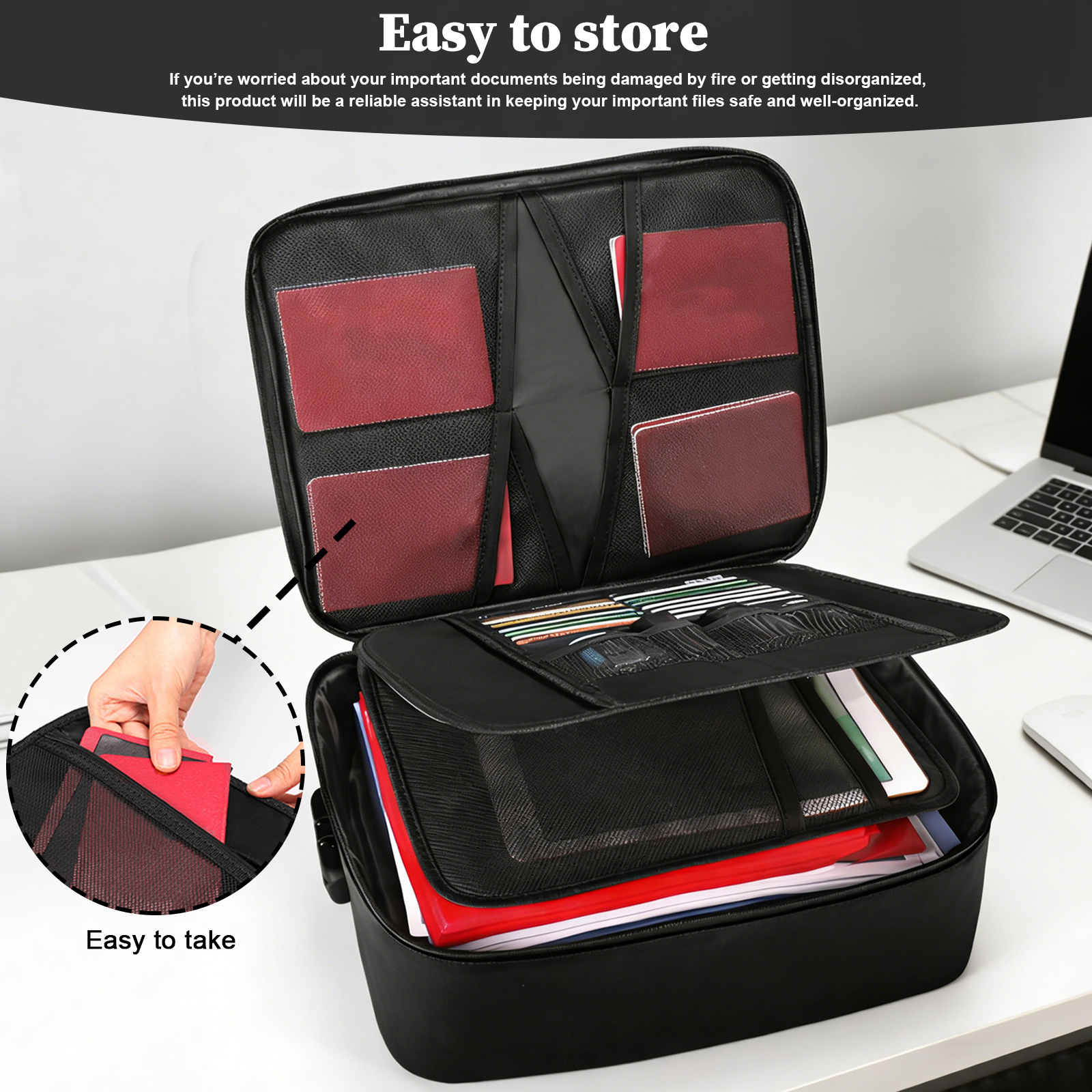 Fireproof Document Bag with Lo – Fire Safe Document Bewertung und Preis