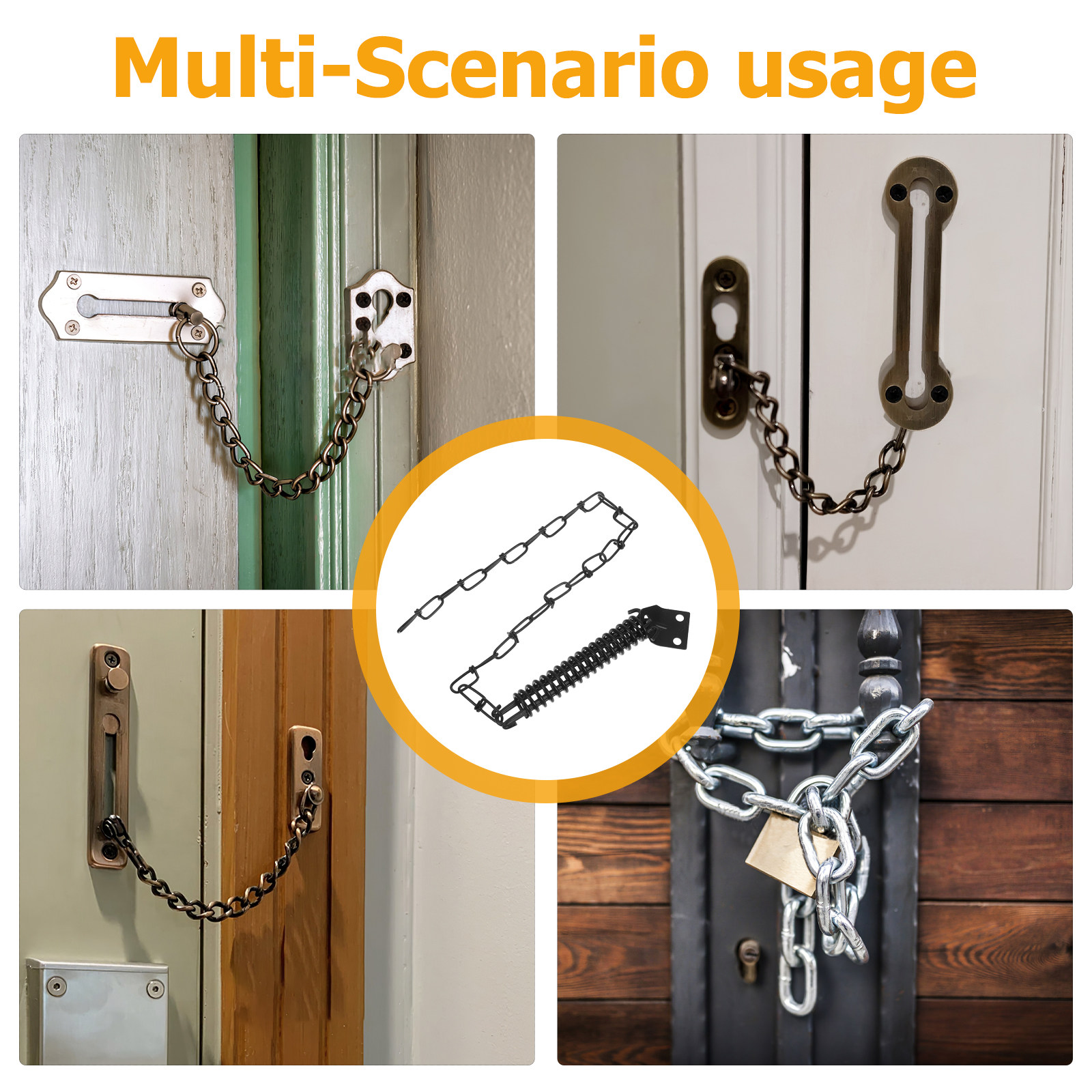 1Set Anti-Theft Door Chain Iro – Security Chain Door Bewertung und Preis