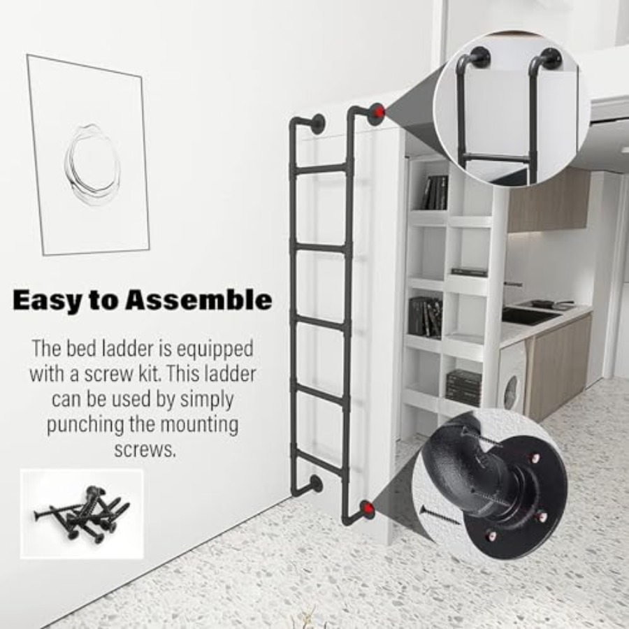 Wall Mounted Metal Step Ladder – Fire Escape Ladder Bewertung und Preis