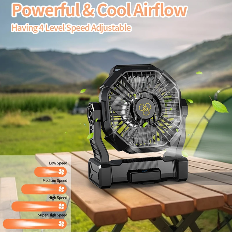 Rechargeable Portable Fan 1040 – Power Outage Light Bewertung und Preis