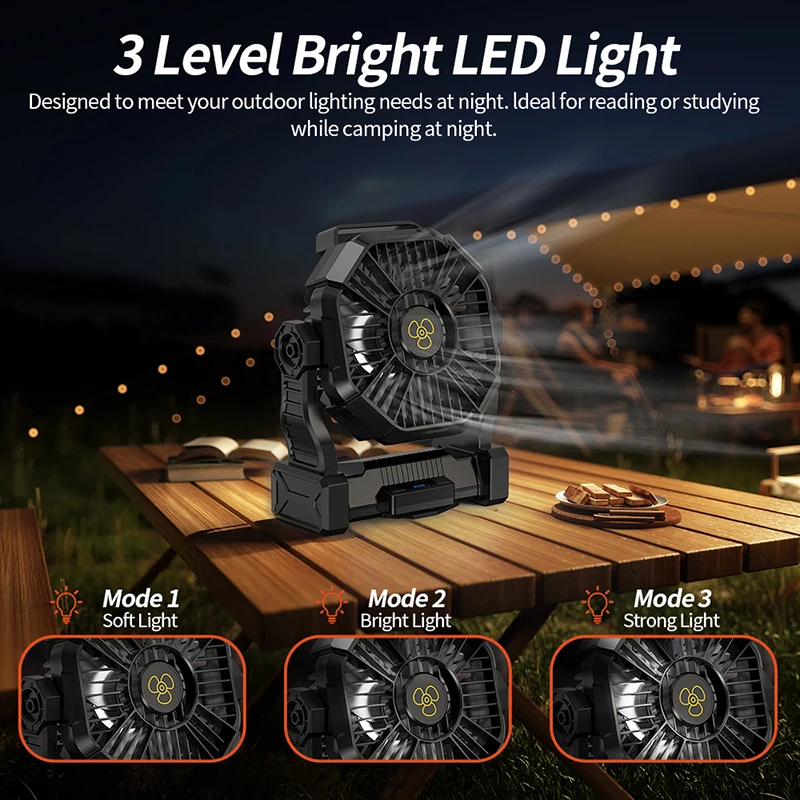Rechargeable Portable Fan 1040 – Power Outage Light Bewertung und Preis