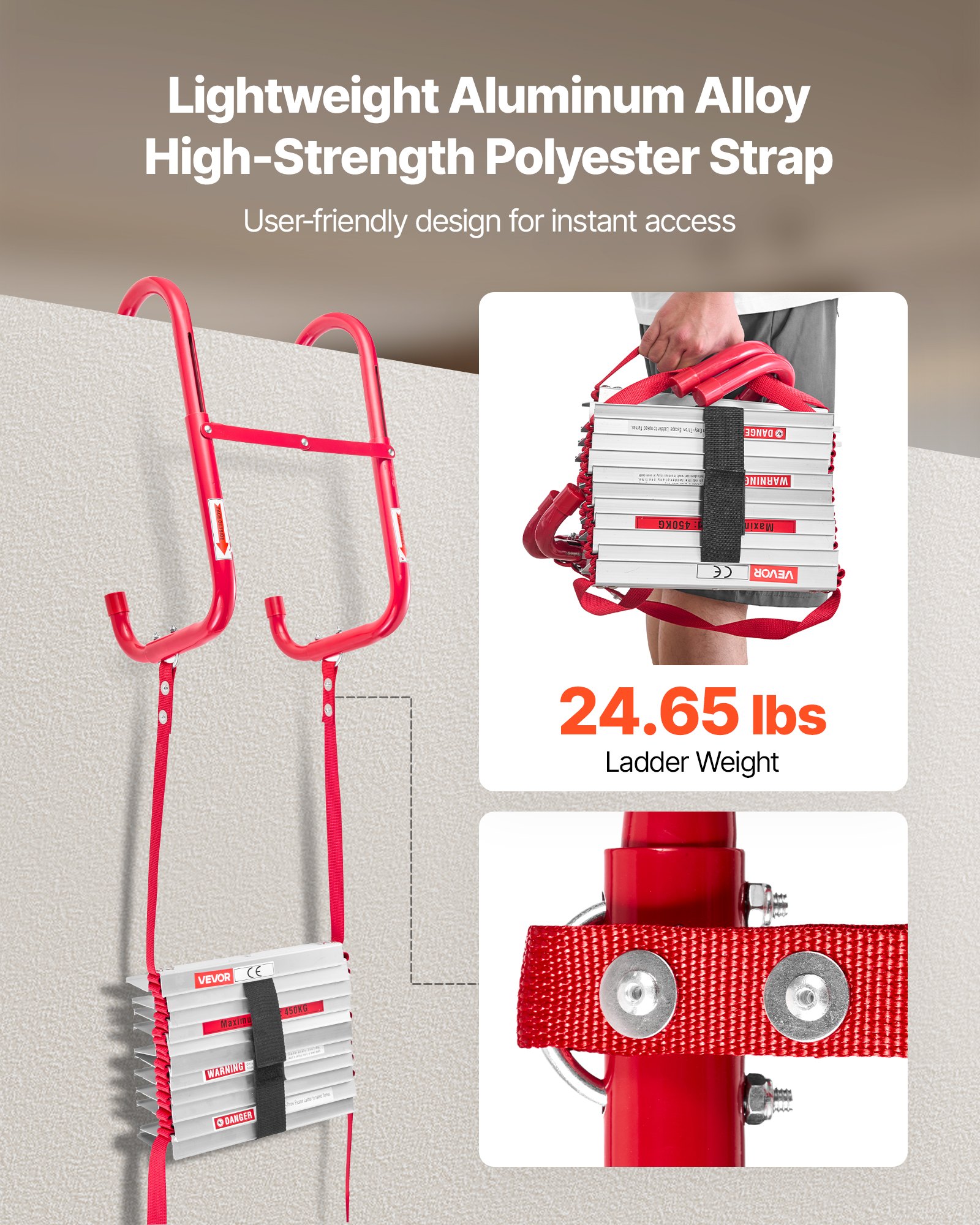 Fire Escape Ladder, 5-6 Story  – Fire Escape Ladder Bewertung und Preis