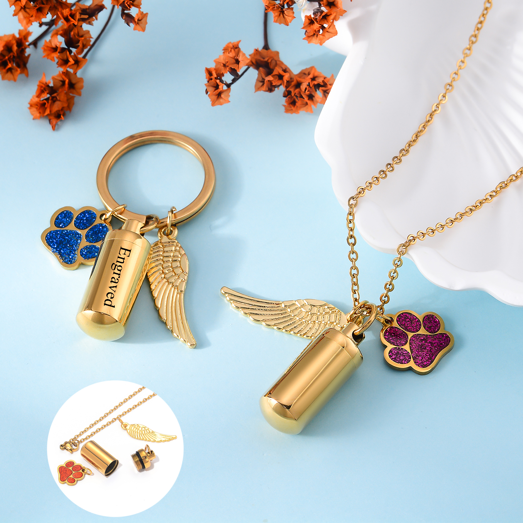 Personalized  Stainless Steel  – Personal Alarm Keychain Bewertung und Preis
