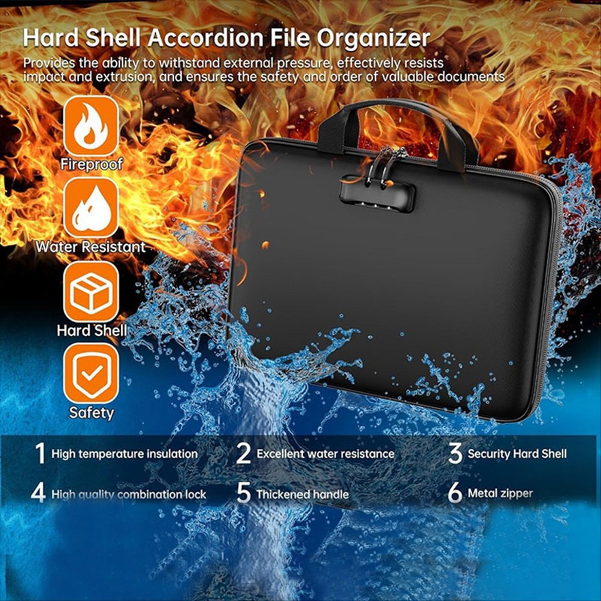 Fireproof Document Organizer B – Fire Safe Document Bewertung und Preis