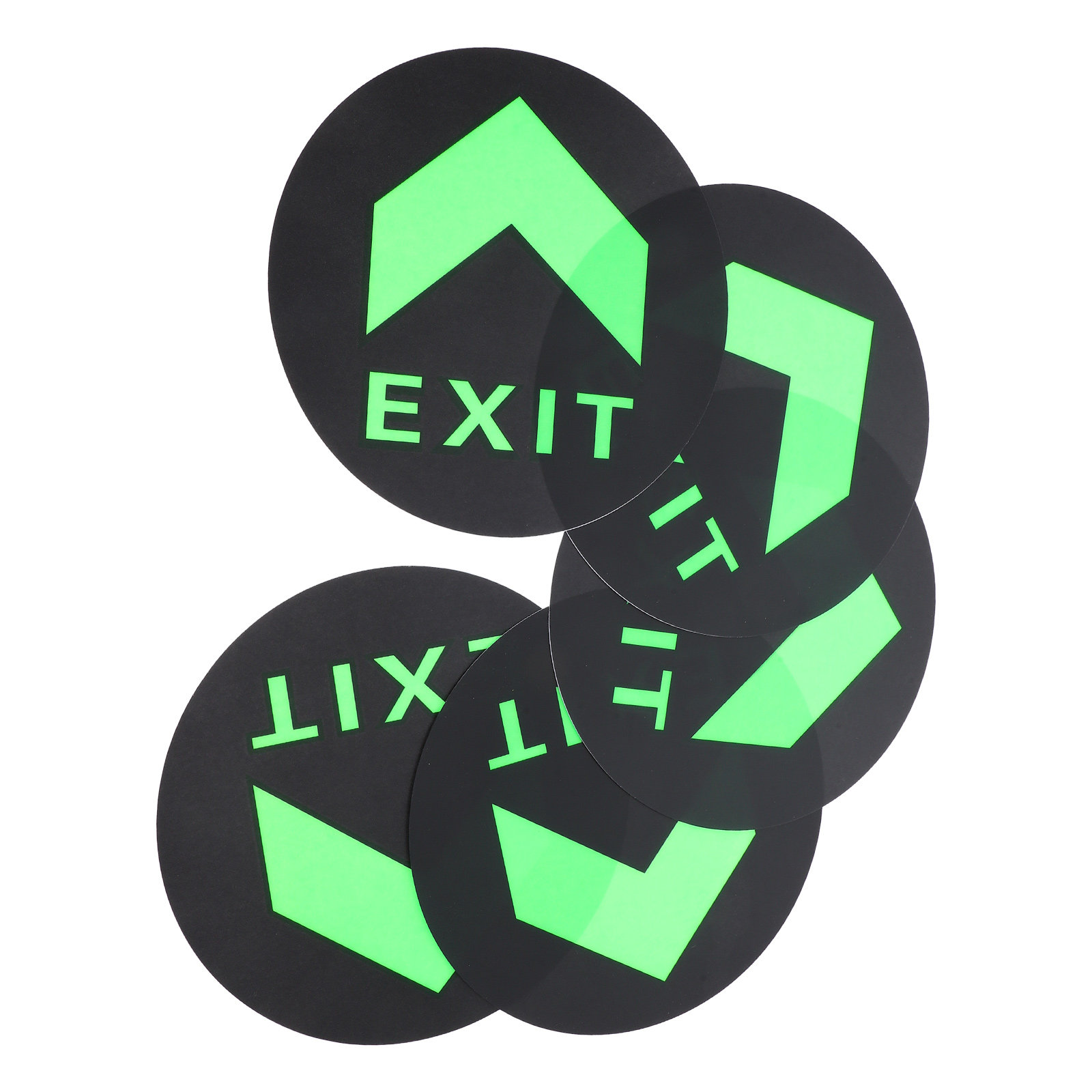 5Pcs Glow in Dark Exit Sign St – Emergency Exit Sign Bewertung und Preis