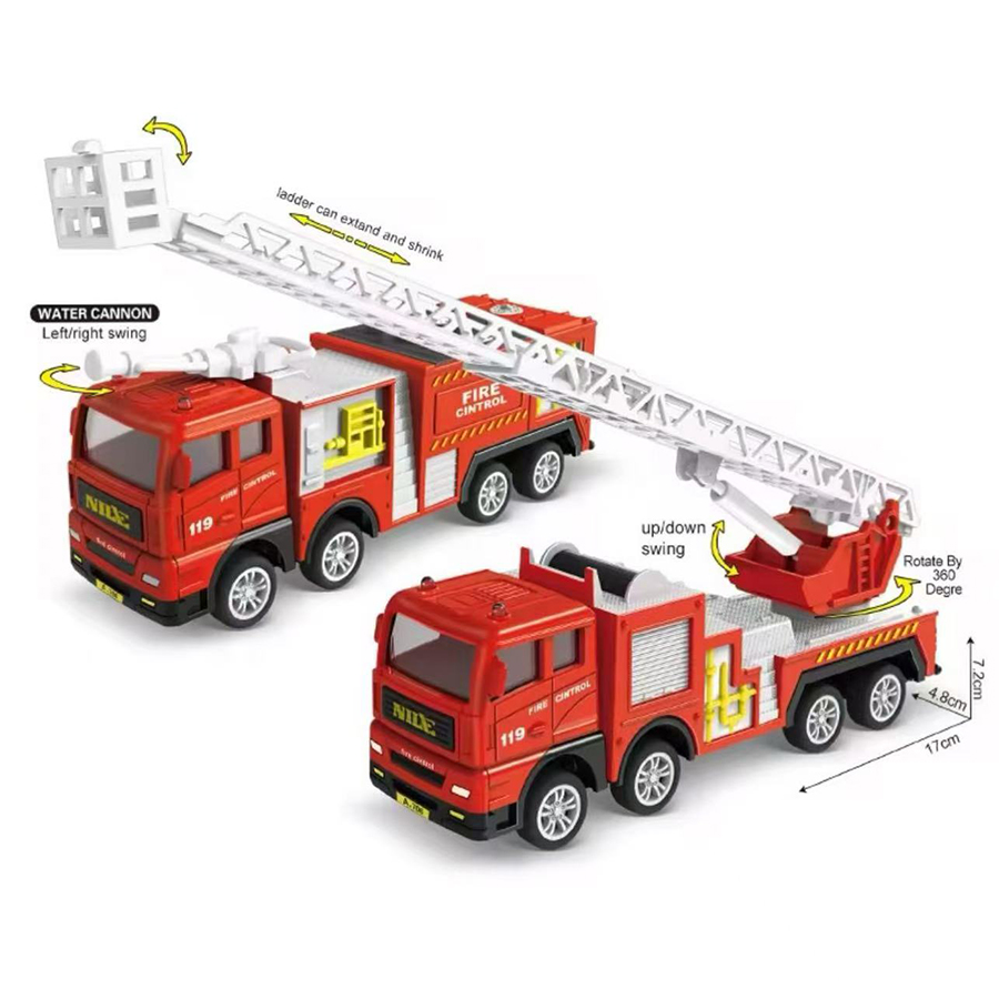 1pc-Alloy Fire Truck 1:32 Simu – Fire Escape Ladder Bewertung und Preis