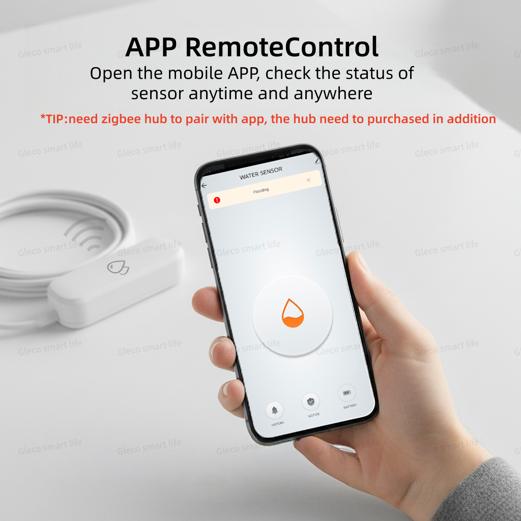Tuya Zigbee Water Leak Sensor  – Water Alarm Sensor Bewertung und Preis