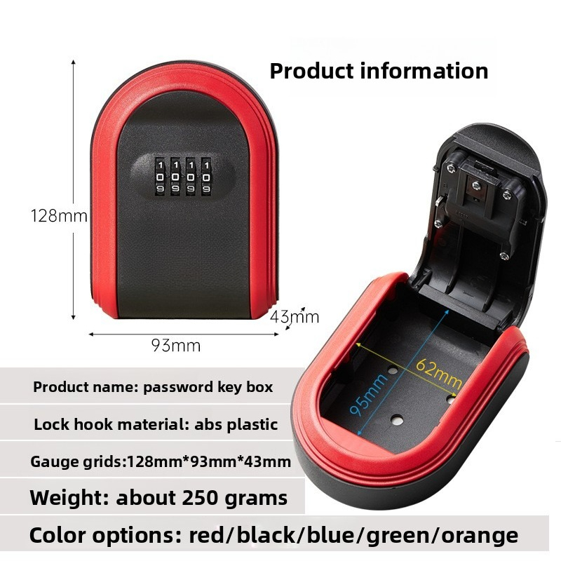Plastic Key Box with Password  – Lockbox Key Secure Bewertung und Preis